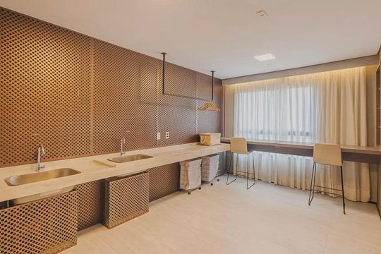 Área comum de kitnet/studio à venda com 1 quarto, 27m² em Pinheiros, São Paulo