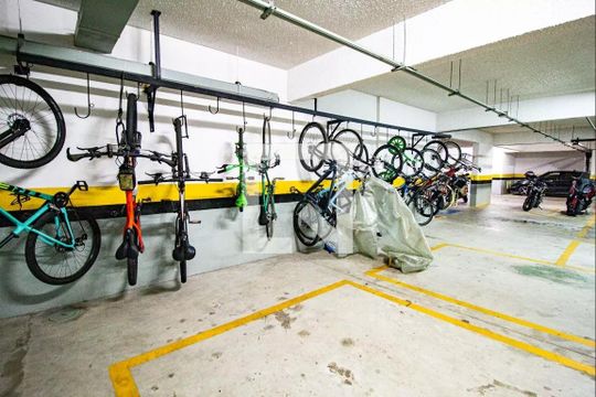 Bicicletário de apartamento à venda com 1 quarto, 41m² em Várzea da Barra Funda, São Paulo