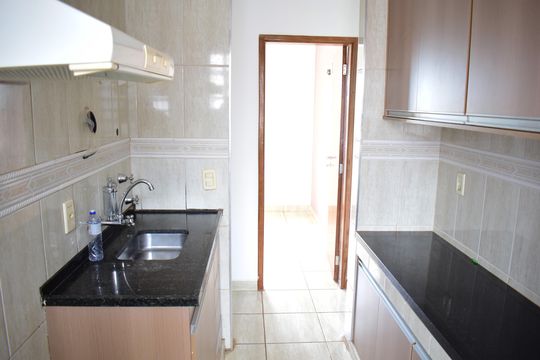 Cozinha - Armários de apartamento para alugar com 2 quartos, 45m² em Jardim João Rossi, Ribeirão Preto