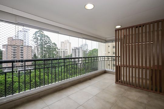 Varanda de apartamento à venda com 3 quartos, 141m² em Vila Andrade, São Paulo