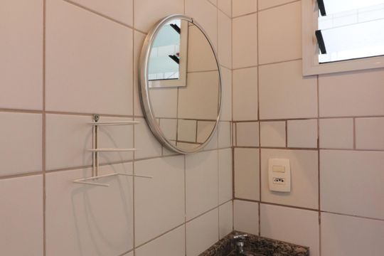 Quarto 1 - Suíte Banheiro  de apartamento à venda com 3 quartos, 96m² em Vila Dayse, São Bernardo do Campo