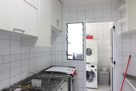 Cozinha  de apartamento à venda com 3 quartos, 96m² em Vila Dayse, São Bernardo do Campo