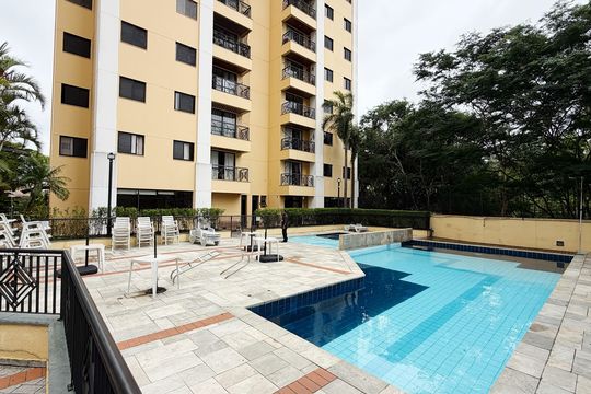 Área comum - Piscina de apartamento para alugar com 3 quartos, 74m² em Jardim Esmeralda, São Paulo