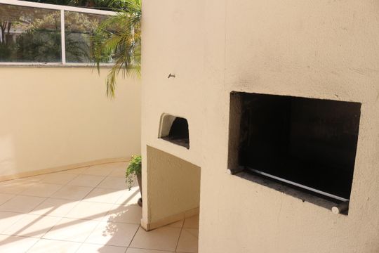 Área comum - Churrasqueira de apartamento à venda com 2 quartos, 110m² em Barcelona, São Caetano do Sul