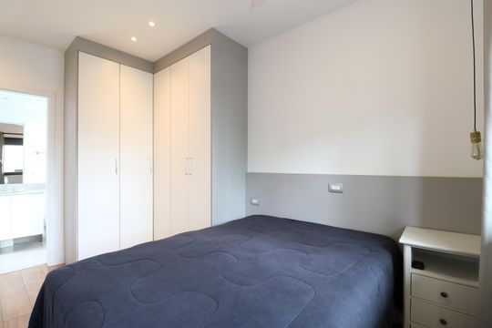Suíte de apartamento à venda com 2 quartos, 67m² em Vila Romana, São Paulo