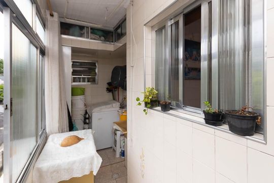 Área de Serviço de apartamento à venda com 3 quartos, 100m² em Jardim Leonor Mendes de Barros, São Paulo