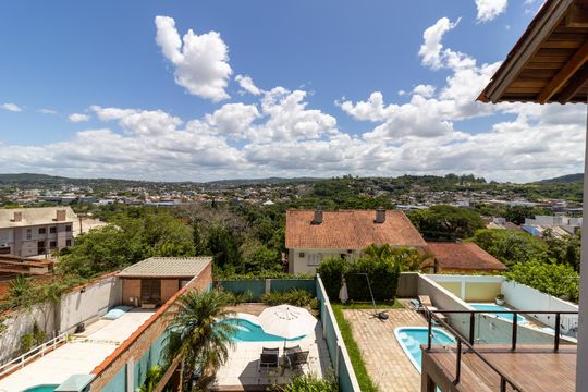 Vista da Suíte de casa à venda com 3 quartos, 154m² em Campo Novo, Porto Alegre