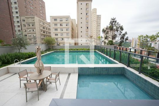 Piscina de apartamento para alugar com 1 quarto, 37m² em Vila Mariana, São Paulo