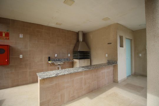 Área comum - Churrasqueira de apartamento para alugar com 2 quartos, 42m² em Santa Fe, Porto Alegre