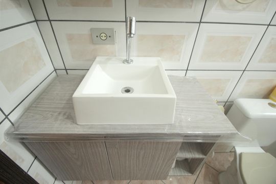 Banheiro de apartamento para alugar com 2 quartos, 44m² em Vila Marina, Santo André