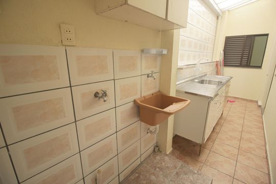 Área de Serviço de apartamento para alugar com 2 quartos, 44m² em Vila Marina, Santo André