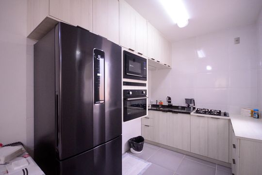 Cozinha/Área de Serviço de apartamento à venda com 2 quartos, 50m² em Vila Gumercindo, São Paulo