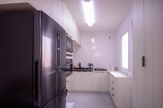 Cozinha/Área de Serviço de apartamento à venda com 2 quartos, 50m² em Vila Gumercindo, São Paulo