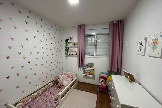 Quarto 2 de apartamento à venda com 2 quartos, 56m² em Santo Afonso, Novo Hamburgo