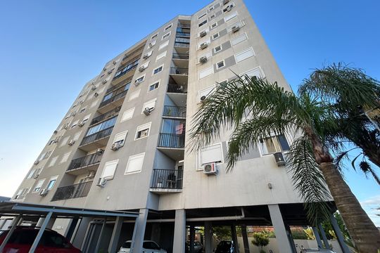Fachada de apartamento à venda com 2 quartos, 56m² em Santo Afonso, Novo Hamburgo