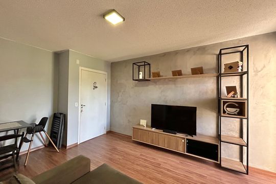 Sala de apartamento à venda com 2 quartos, 56m² em Santo Afonso, Novo Hamburgo