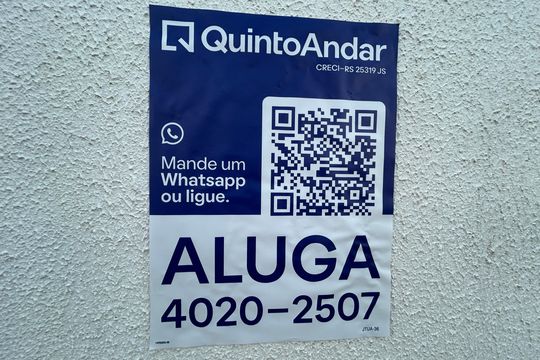 Placa de apartamento à venda com 2 quartos, 56m² em Santo Afonso, Novo Hamburgo
