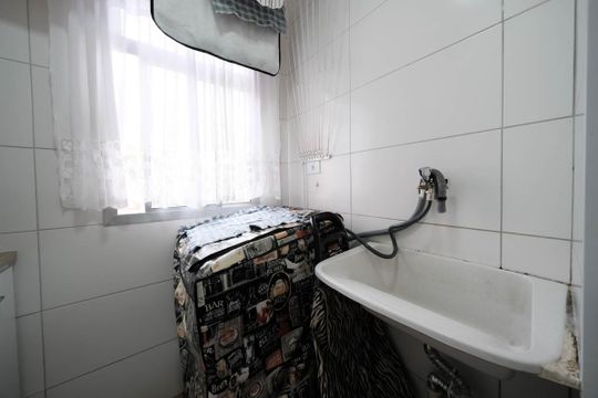 Cozinha e Área de Serviço de apartamento à venda com 2 quartos, 44m² em Vila Silvia, São Paulo