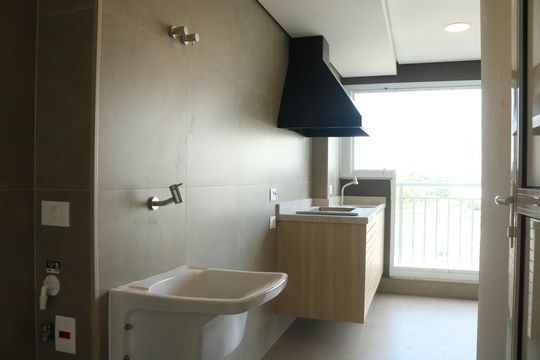 Área de Serviço de apartamento à venda com 3 quartos, 91m² em Vila Anastácio, São Paulo