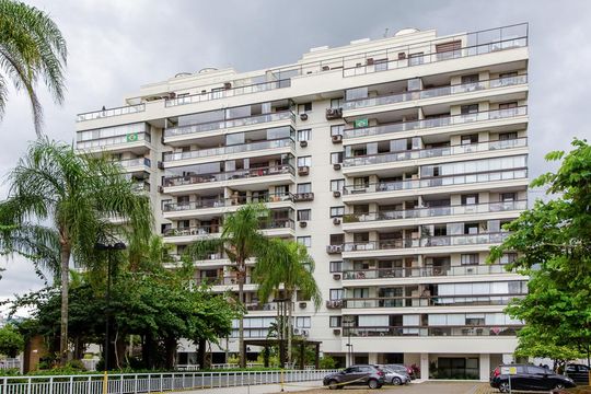 Fachada de apartamento para alugar com 3 quartos, 78m² em Recreio dos Bandeirantes, Rio de Janeiro