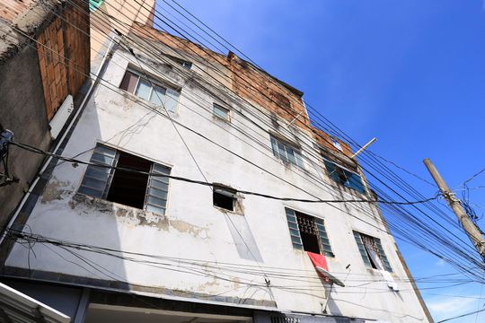 Fachada de casa à venda com 3 quartos, 110m² em São Lucas, Belo Horizonte