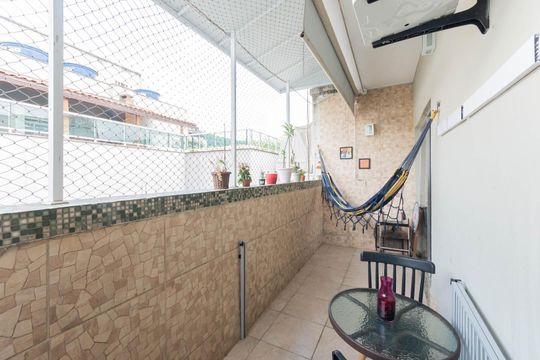 Varanda da Sala de apartamento à venda com 2 quartos, 70m² em Vila Isabel, Rio de Janeiro