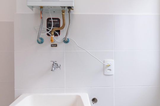 Área de Serviço de apartamento à venda com 2 quartos, 39m² em Cidade Antônio Estêvão de Carvalho, São Paulo