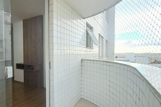 Varanda Sala de apartamento à venda com 4 quartos, 130m² em Buritis, Belo Horizonte