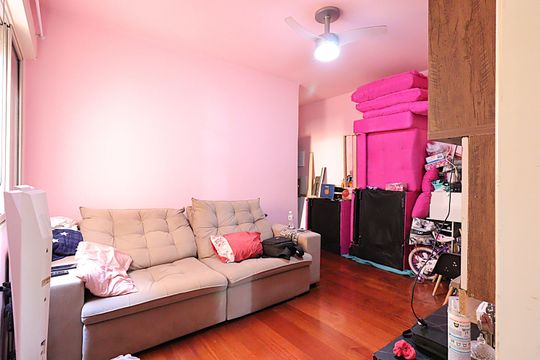 Sala de apartamento à venda com 2 quartos, 50m² em Floresta, Porto Alegre