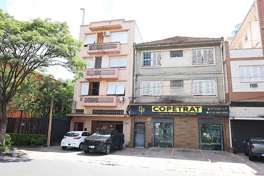 Fachada do Prédio de apartamento à venda com 2 quartos, 50m² em Floresta, Porto Alegre