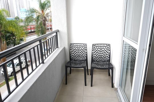 Sacada de kitnet/studio à venda com 1 quarto, 29m² em Belenzinho, São Paulo