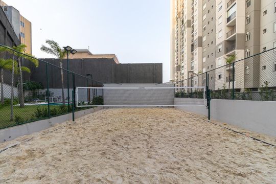 Área comum - Quadra de Beach Tenis de apartamento à venda com 2 quartos, 68m² em Bonfim, Campinas