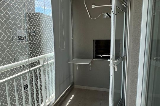 Varanda de apartamento à venda com 2 quartos, 62m² em Vila Isa, São Paulo
