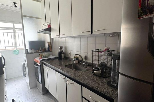 Cozinha de apartamento à venda com 2 quartos, 59m² em Ipiranga, São Paulo