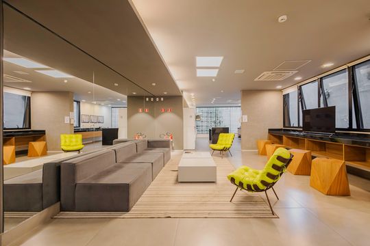 Lavanderia de kitnet/studio à venda com 1 quarto, 31m² em Pinheiros, São Paulo