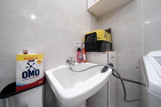 Sala/Cozinha de casa de condomínio à venda com 2 quartos, 71m² em Vila Buenos Aires, São Paulo