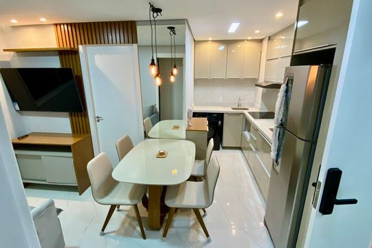 Cozinha de apartamento à venda com 2 quartos, 34m² em Vila Guilherme, São Paulo