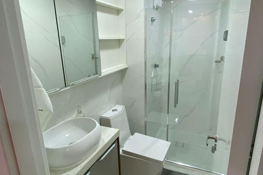 Banheiro de apartamento à venda com 2 quartos, 34m² em Vila Guilherme, São Paulo
