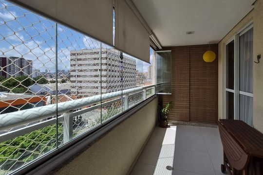 Varanda de apartamento à venda com 2 quartos, 78m² em Vila Maria, São Paulo