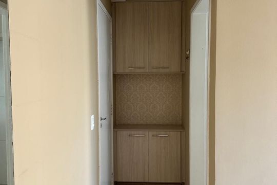 Sala/Corredor de apartamento à venda com 2 quartos, 45m² em Vila Homero Thon, Santo André