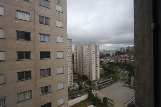 Vista da Sala de apartamento para alugar com 1 quarto, 24m² em Paraíso do Morumbi, São Paulo