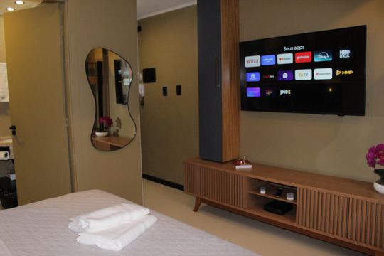 Studio de kitnet/studio para alugar com 1 quarto, 27m² em República, São Paulo
