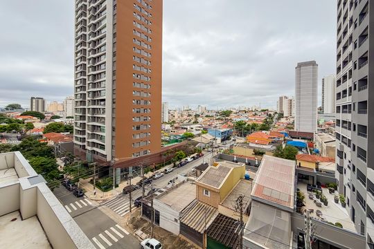Vista da Suíte de apartamento à venda com 2 quartos, 60m² em Ipiranga, São Paulo