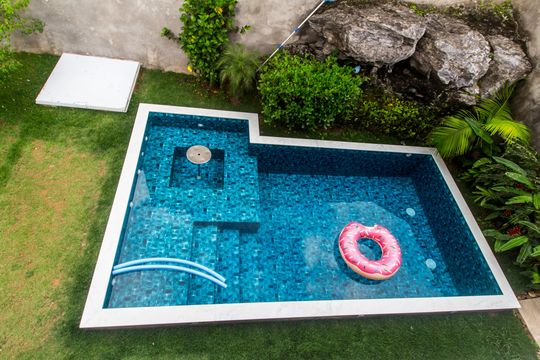 Vista da Suíte de casa de condomínio para alugar com 4 quartos, 385m² em Alphaville, Santana de Parnaíba