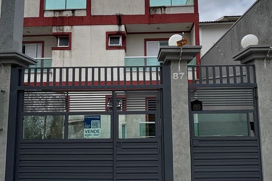 Fachada de apartamento à venda com 2 quartos, 70m² em Paraíso, Santo André