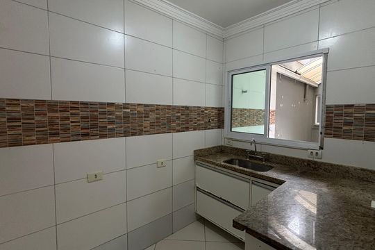 Cozinha de apartamento à venda com 2 quartos, 70m² em Paraíso, Santo André