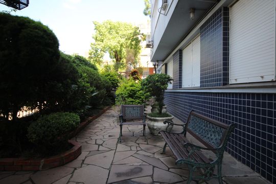 Área comum de apartamento à venda com 2 quartos, 58m² em Rio Branco, Porto Alegre