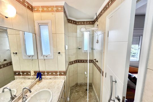 Banheiro da Suíte 4 de apartamento à venda com 5 quartos, 250m² em Parque Mandaqui, São Paulo