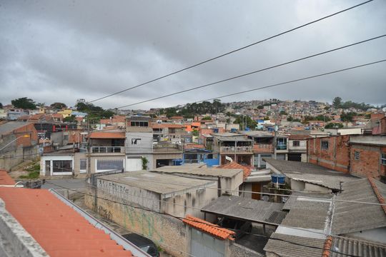 Vista da Sacada de casa à venda com 3 quartos, 250m² em Vila Guarani, Santo André