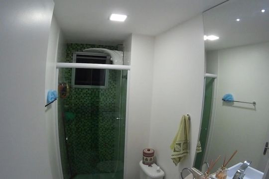 Banheiro de apartamento à venda com 2 quartos, 61m² em Jardim Pedro José Nunes, São Paulo